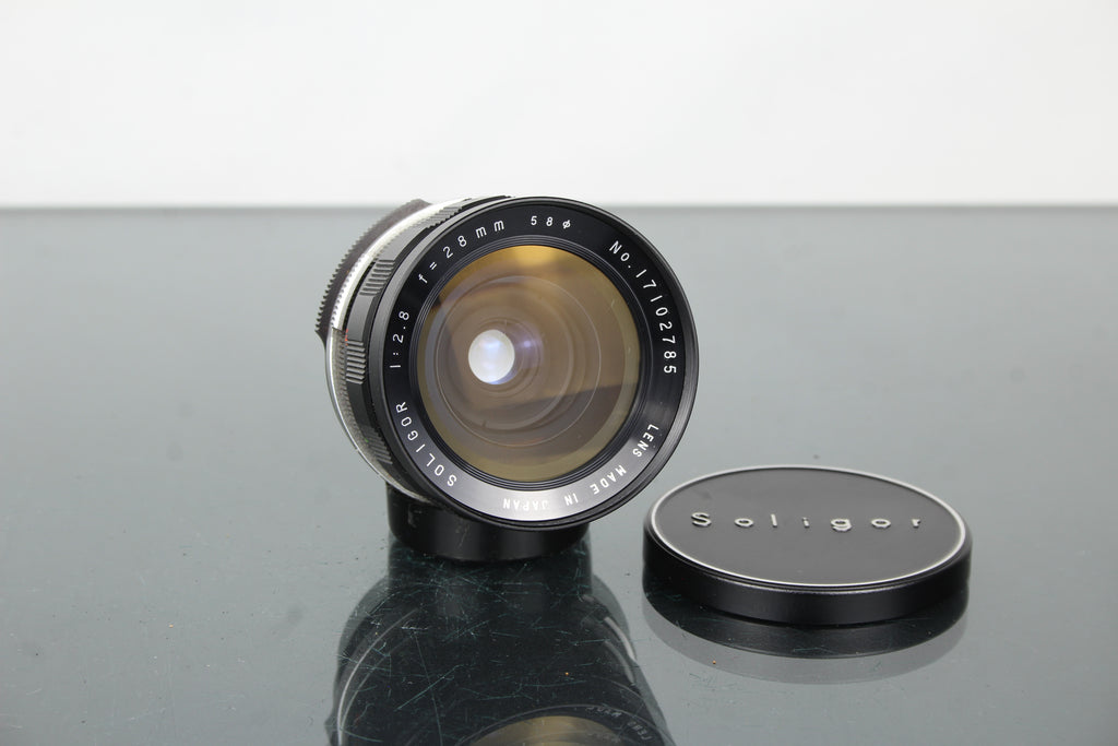 Soligor 1:2.8 f=28mm M42-Montage