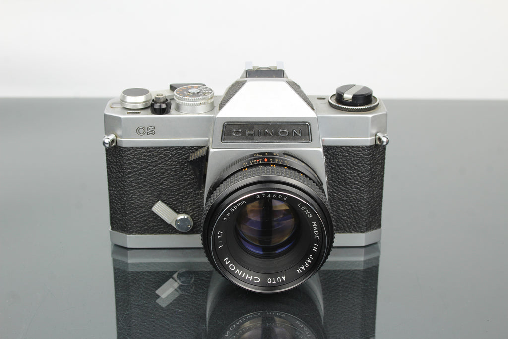 Chinon CS + 55mm 1.7 Chinon-Objektiv