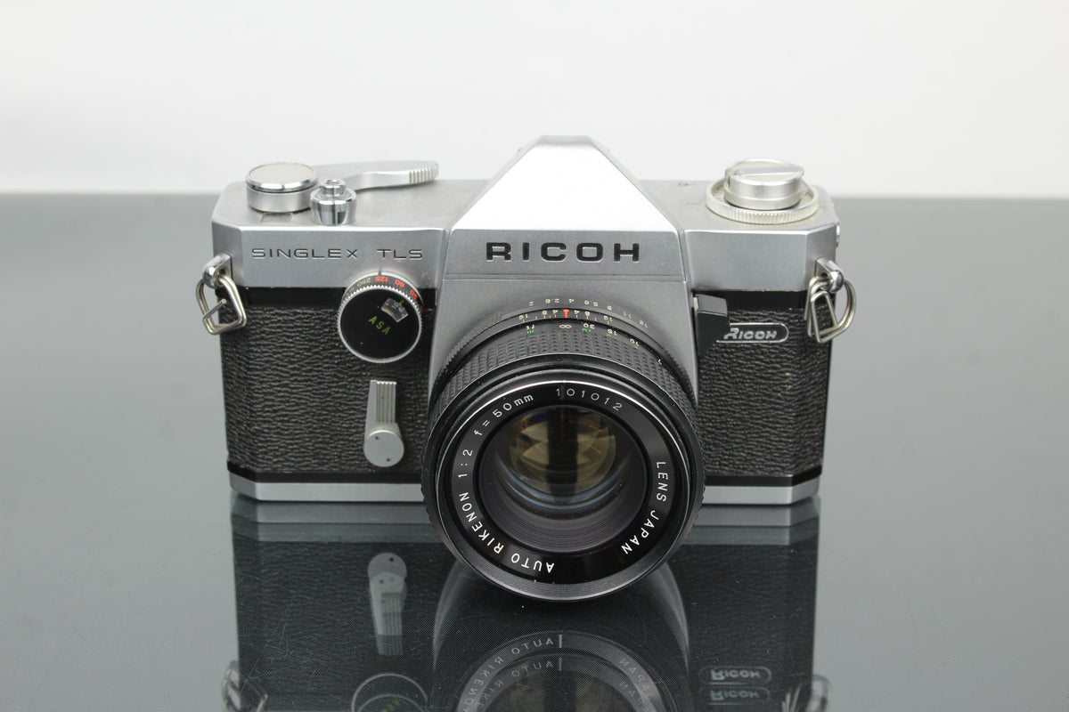 Ricoh Singlex TLS + Rikenon 1:2 50mm