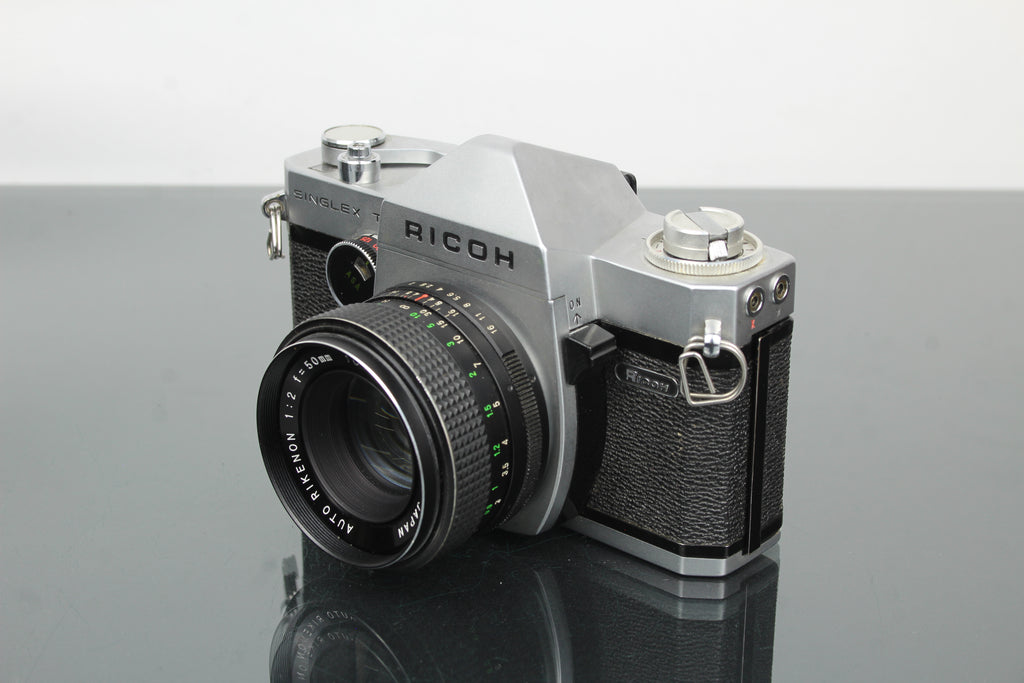 Ricoh Singlex TLS + Rikenon 1:2 50mm