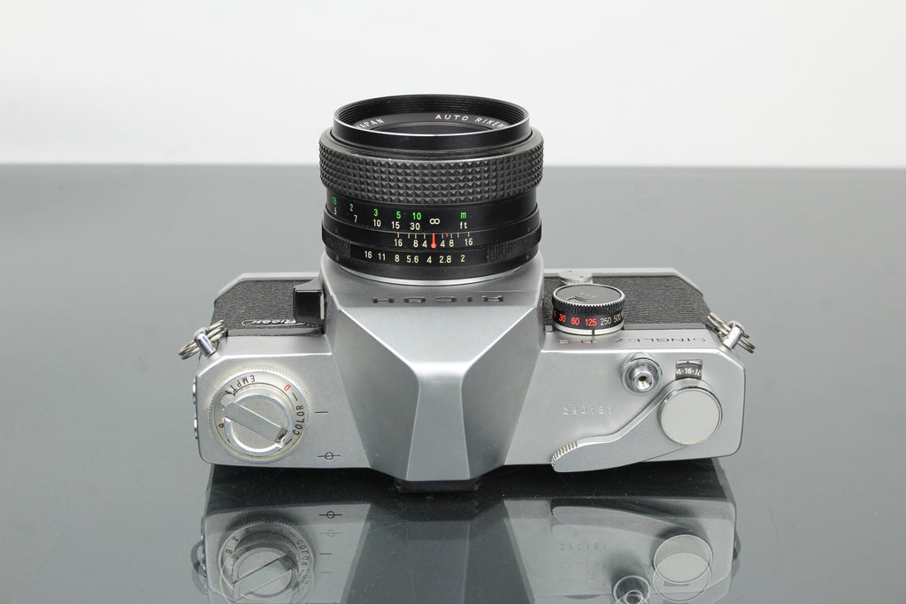 Ricoh Singlex TLS + Rikenon 1:2 50mm