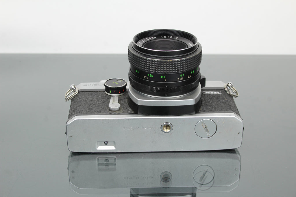 Ricoh Singlex TLS + Rikenon 1:2 50mm