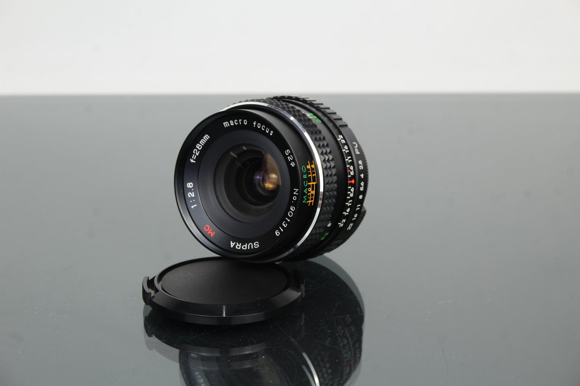 Supra MC 1:2.8 F=28mm Manuelle Fokus Makro Linse (Unbekannter Anschluss)