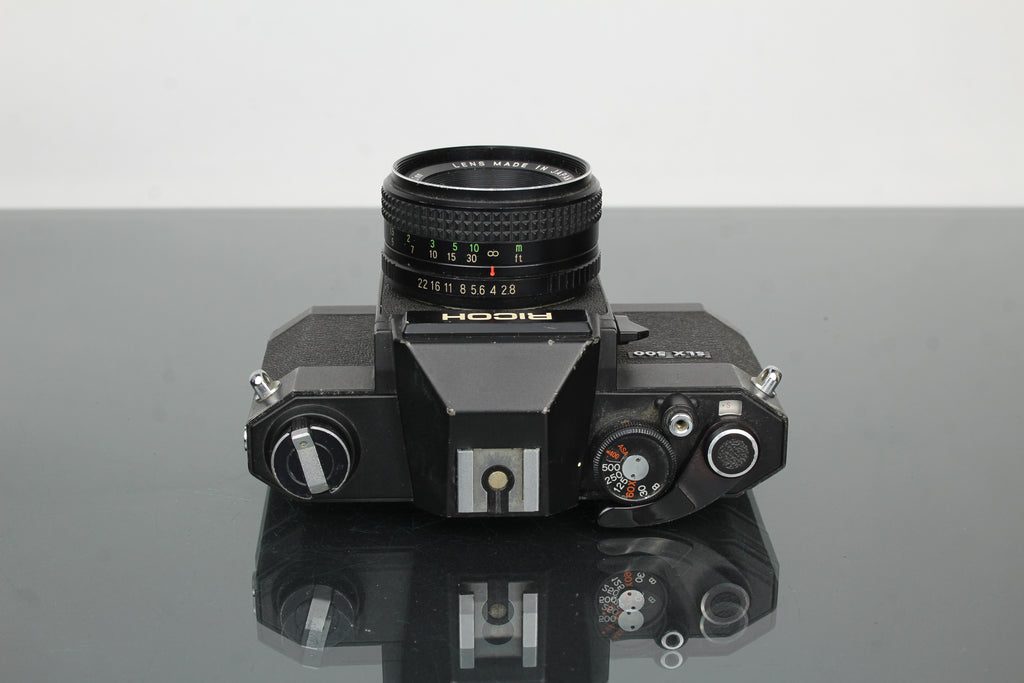Ricoh SLX 500 + 50mm 2.8 Auto Rikenon Objektiv