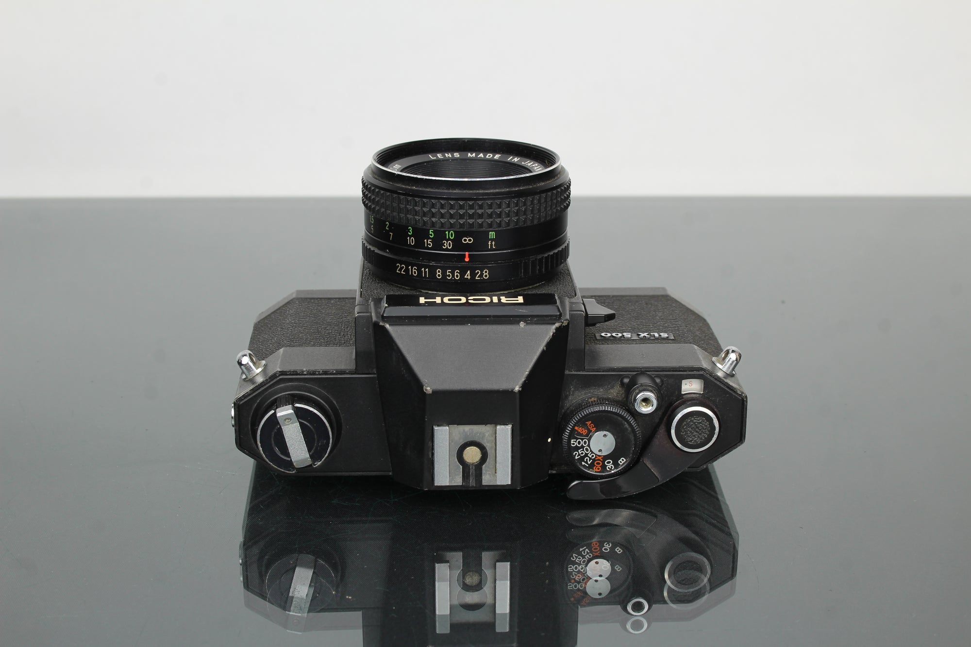 Ricoh SLX 500 + 50mm 2.8 Auto Rikenon Objektiv