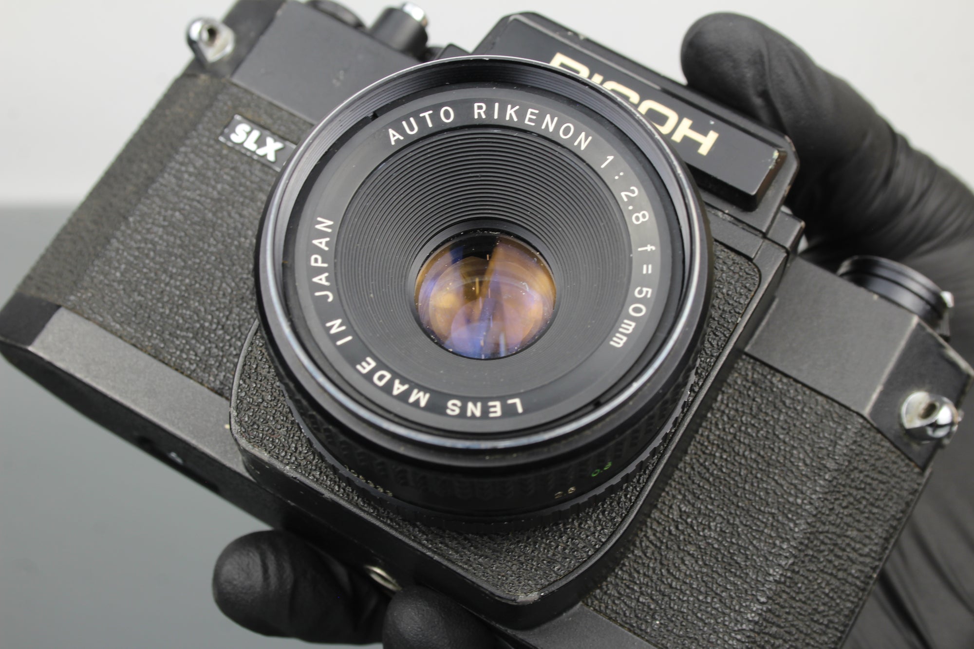 Ricoh SLX 500 + 50mm 2.8 Auto Rikenon Objektiv