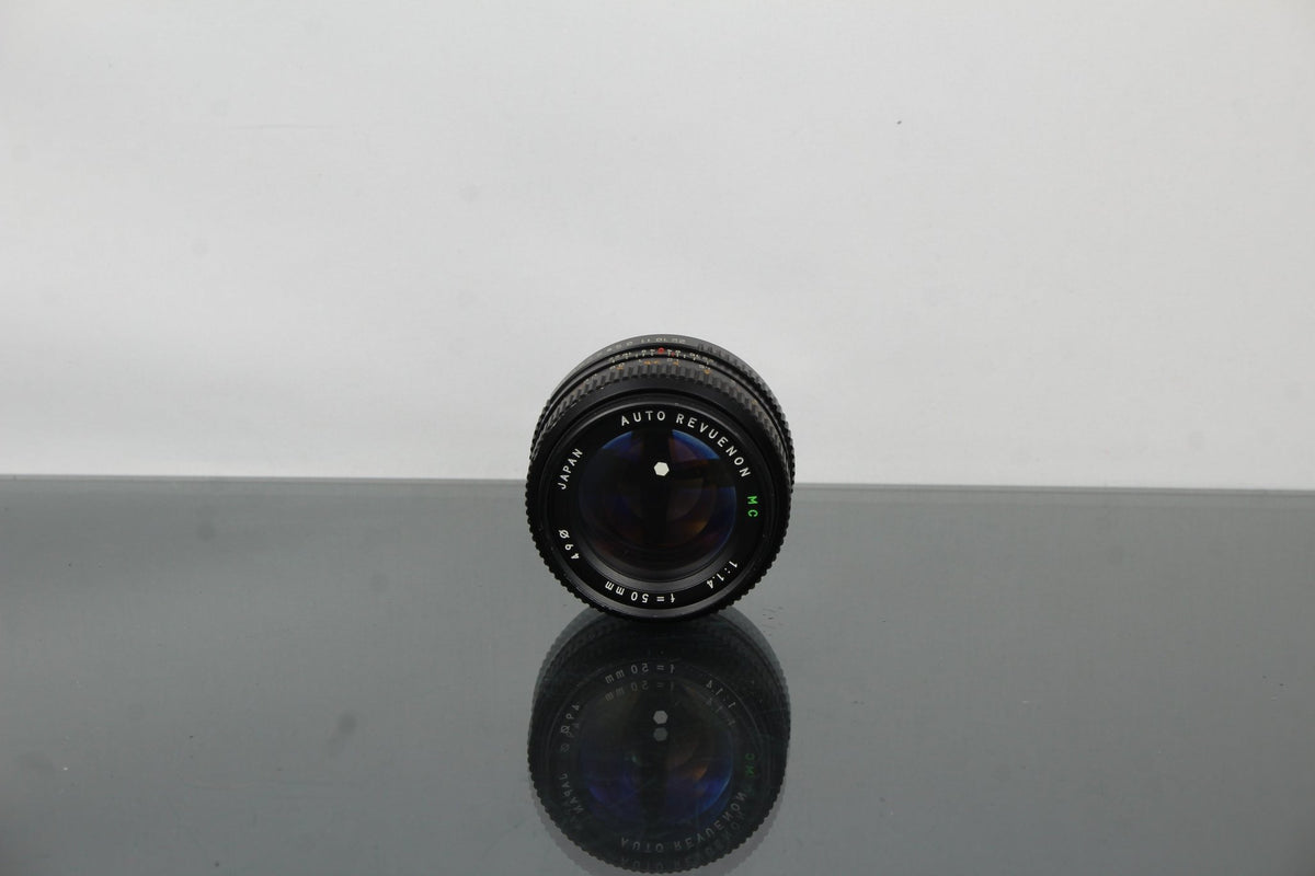 AUTO REVUENON - mc 1:1.4 f=50mm + PK Mount - Dutch|Thrift