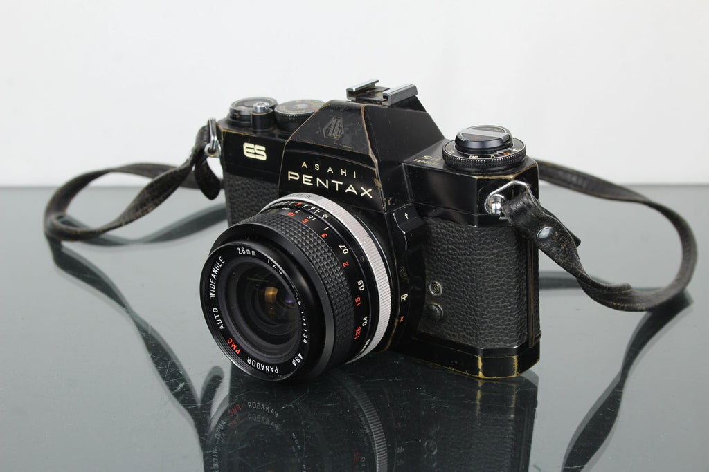 Pentax ES + Panagor PMC Wideangle 28mm 1:2.8 Lens - Dutch|Thrift